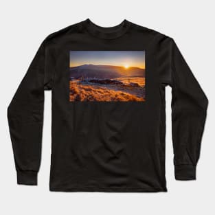 Pen y Fan and Corn Du from Craig Cerrig Gleisiad Long Sleeve T-Shirt